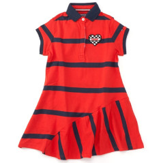 Vestido Tommy Hilfiger Infantil Feminina KG0KG03484-610...