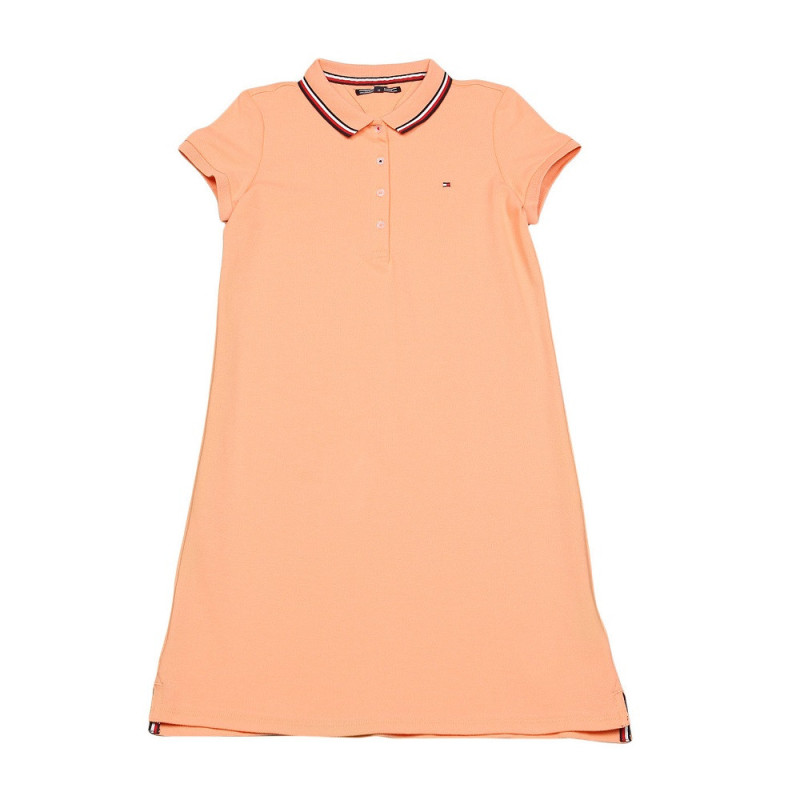 Vestido Tommy Hilfiger Infantil Feminina KG0KG03489-609 08 - Amarelo