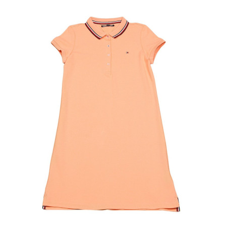 Vestido Tommy Hilfiger Infantil Feminina KG0KG03489-609 08 - Amarelo