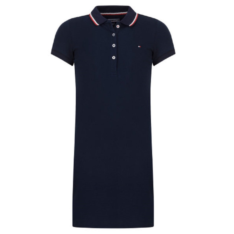 Vestido Tommy Hilfiger Infantil KG0KG03489-002 Preto