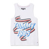 Tommy Hilfiger Boys' T-Shirt 10 White, Organic Cotton