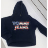 Moletom Tommy Hilfiger Infantil Feminina KG0KG03520-002 04 Azul
