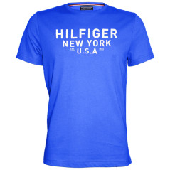 Camiseta Tommy Hilfiger Masculino MW0MW03573-491 L Azul