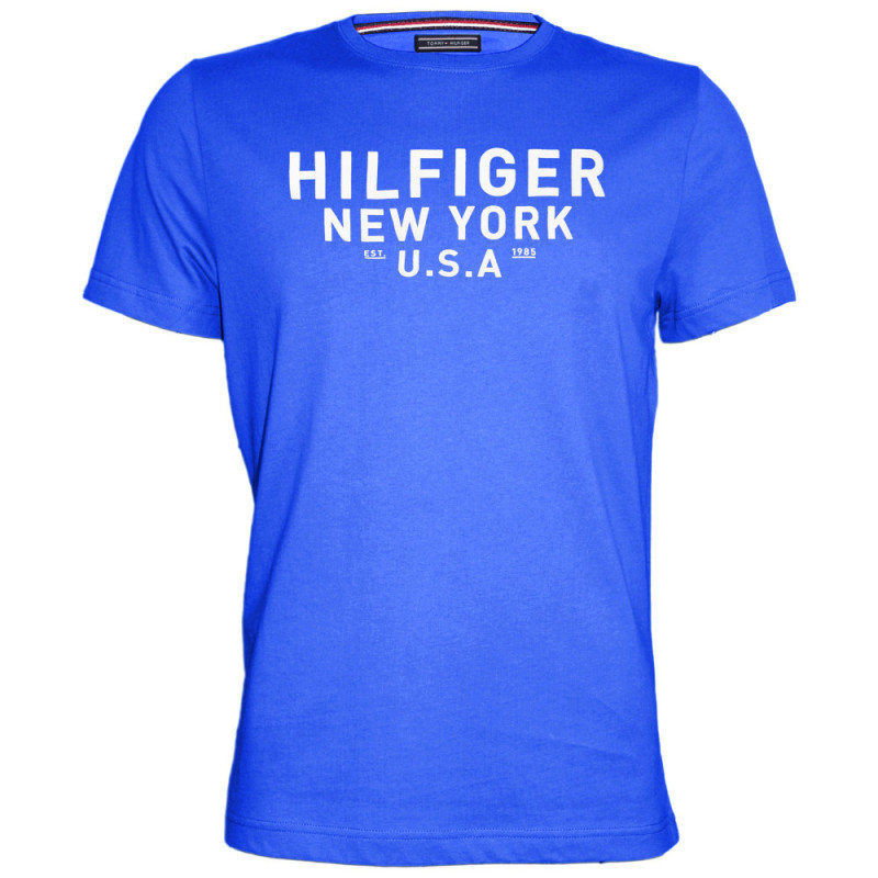 Tommy Hilfiger Men's Classic T-Shirt MW0MW03573 XXL Blue