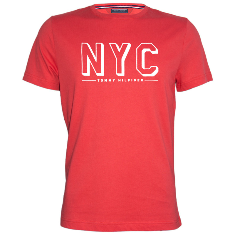 Camiseta Masculina Tommy Hilfiger MW0MW03576 M Bordo
