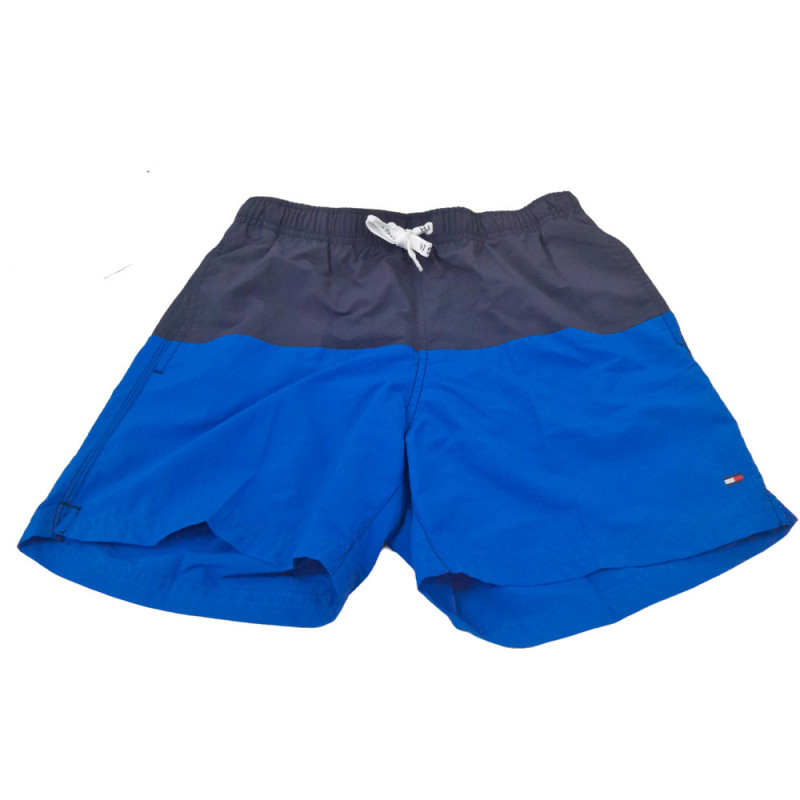 Short De Praia Tommy Hilfiger Masculino UB0UB00121-982 04 - Preto Azul