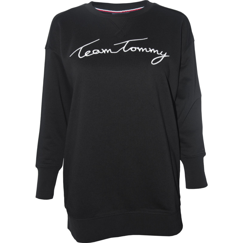 Suéter Tommy Hilfiger Feminina WW0WW21328-094 XS Preto