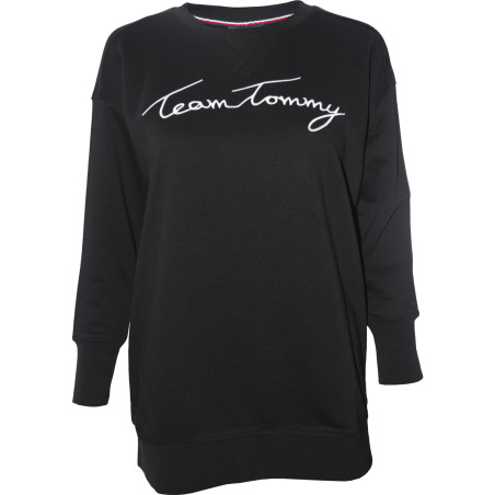 Suéter Tommy Hilfiger Feminina WW0WW21328-094 XS Preto