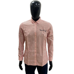 Camisa Tommy Hilfiger Feminina WW0WW21638-673 Tamanho 10