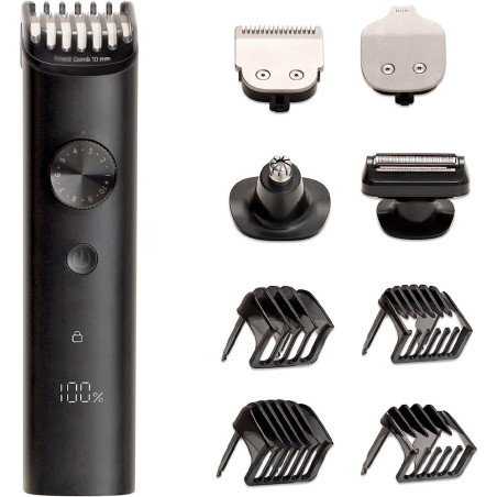 Barbeador Elétrico Xiaomi Grooming Kit Pro Black 41782-BHR6395GL-XMGHT2KITLF