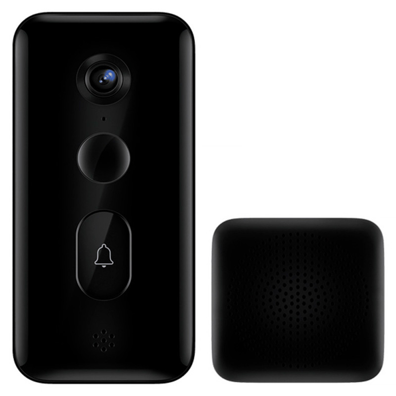 Smart Doorbell 3 Xiaomi 2K Wi‑Fi - Timbre inalámbrico negro