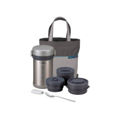 Marmita Térmica Zojirushi SL-JNCE09 MS.Bento 840ML - Stainless
