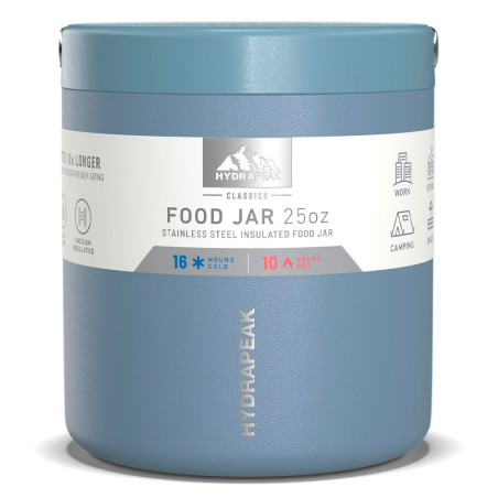 Hydrapeak Thermal Food Jar HP-JAR-25 739ML - Modern Blue
