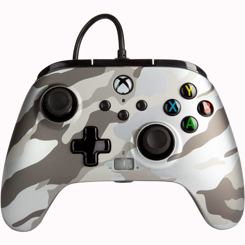 Controle PowerA Enhanced para Xbox One e Xbox Series X|S - Metallic Arctic Camo 1520329-02