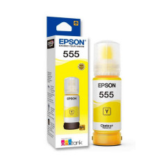Frasco de Tinta Epson T555420-AL Amarelo 70ML L8180 - L8160