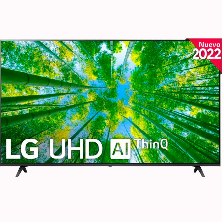 Smart TV LED LG UQ8050 (2022) 60" 4K Ultra HD Bluetooth/USB/Wi-Fi Bivolt - 60UQ8050PSB.AWH