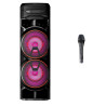 Torre de Som LG Xboom RNC9 Karaokê Star Super Bass Boost Iluminação Multicolor (Com Microfone) 220V - RNC9.DPERLLK