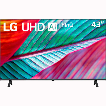 Smart TV LED LG UR7800 (2023) 43" 4K Ultra HD Bluetooth/USB/Wi-Fi Bivolt - 43UR7800PSB.AWH