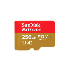 Cartão de Memória SanDisk Micro SDXC Extreme 256GB...