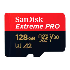 Cartão de Memória SanDisk Micro SDXC  Extreme Pro 128GB...
