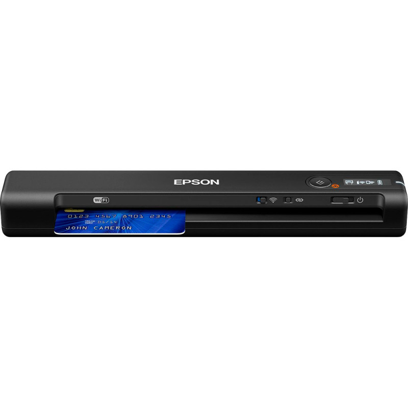 Scanner Epson WorkForce ES-60W USB/Wi-Fi Bivolt - Preta B11B253201