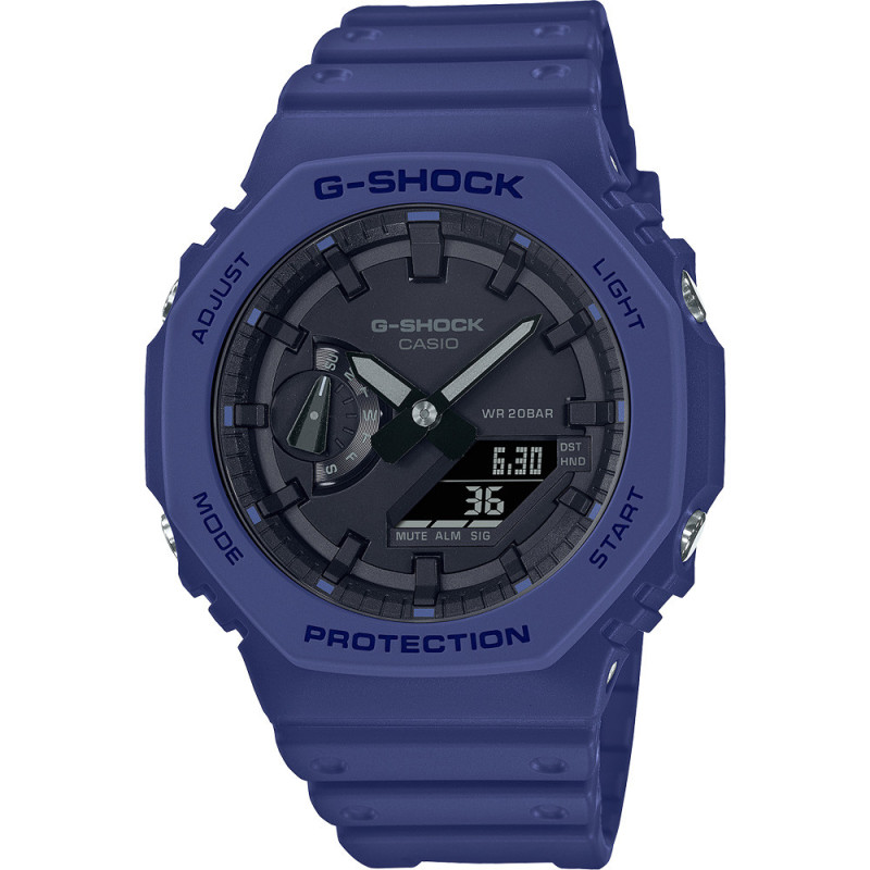 Relógio Masculino Casio G-SHOCK GA-2100-2ADR - Azul
