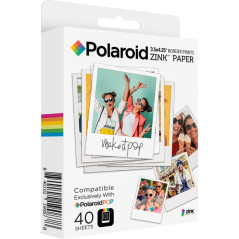 Papel Fotográfico Polaroid POLZL3X440 para Pop Instant -...