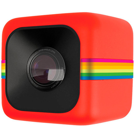 Câmera de Ação Polaroid Cube Lifestyle POLC3R Full HD - Vermelha