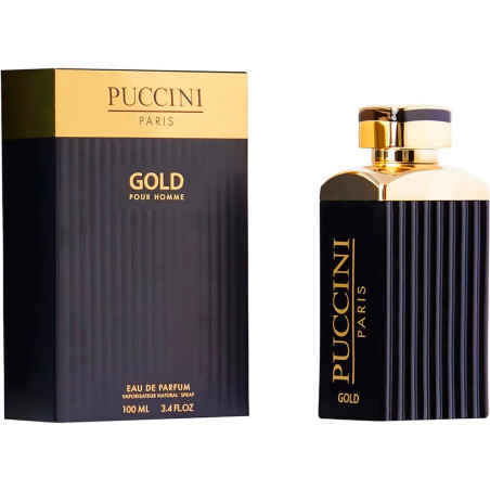 Puccini Paris Gold Eau de Parfum for Men 100ML Fragrance