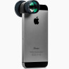 Sistema de Lente Telefoto e Polarizadora Circular olloclip OCEU-IPH5-TCP-B para iPhone 5