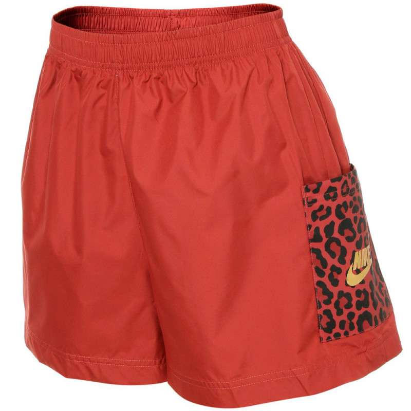 Nike Women's Shorts DO3794-661 M Red - Lightweight Nylon