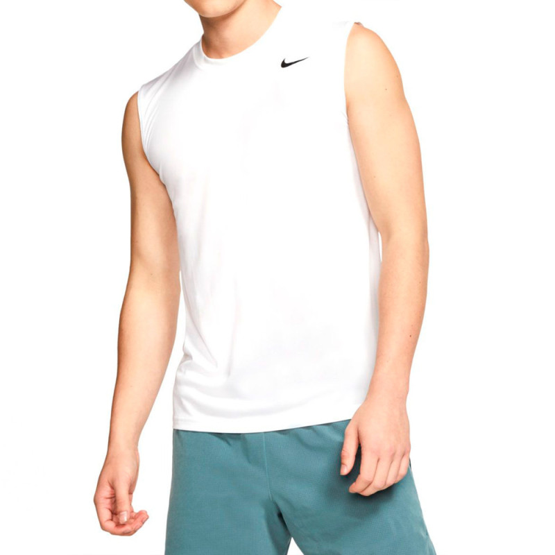 Nike Men's Dri-Fit Legend Tank 718835100 XL White - Athletic