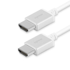 Cabo HDMI Moshi 4K Ultra HD 2 m Branco - 4K, Blindado