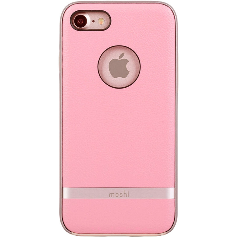Capa Moshi Napa 99MO088302 para iPhone 7 em couro - Rosa