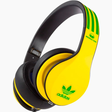 Fone de Ouvido Monster adidas Originals Mini Jack 3.5 mm - Amarelo