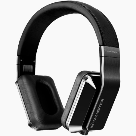 Fone de Ouvido Monster INSPIRATION Mini Jack 3.5 mm - Preto MH INS OE TI NC CUA-5 WW
