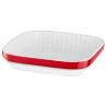 Assadeira KitchenAid KBLR09AGER 9'' - Branca/Vermelha
