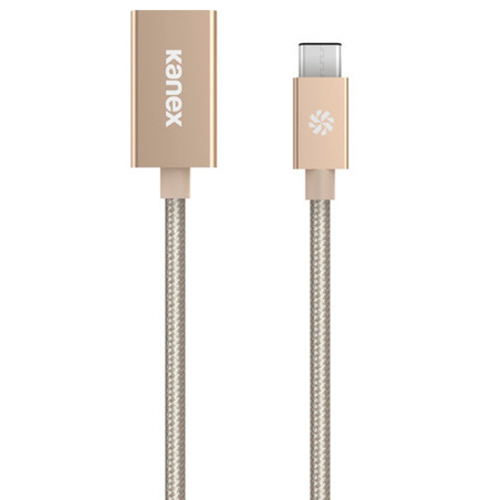 Cabo Adaptador USB-C Kanex KU3CAPV1-GD Dourado 5Gbps