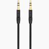 Cabo Mini Jack 3.5 mm Kanex 2 metros - Preto
