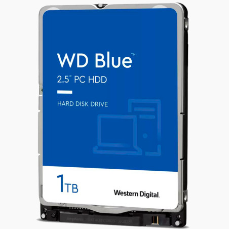 Hard Disk Interno para Notebook Western Digital Blue 1TB 2.5" 5400 rpm - WD10SPZX