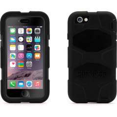 Funda Griffin Survivor All-Terrain para iPhone 6/6S - Negra