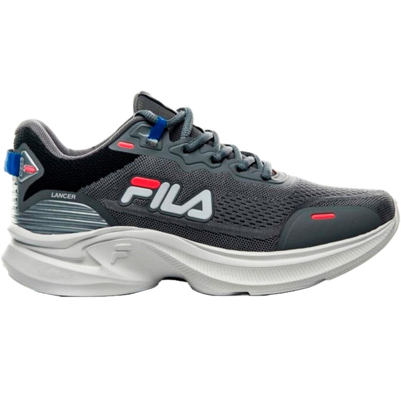 Tênis FILA Feminino F02R054-5175 35 - Grafite/Rosa