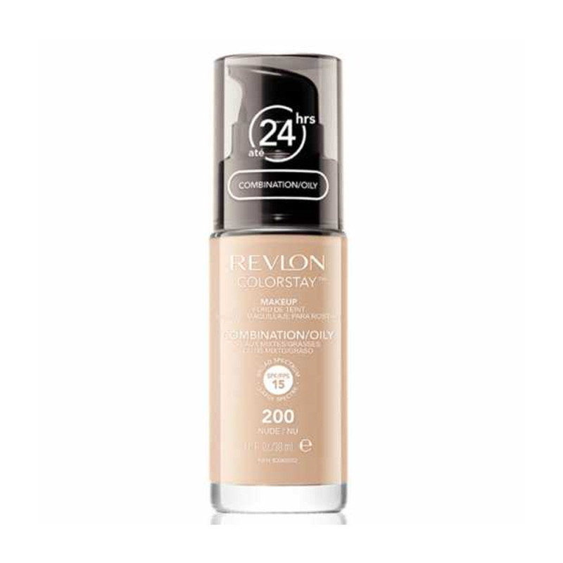 Base Revlon Colorstay Combination Oily 200 Nude 8960-04