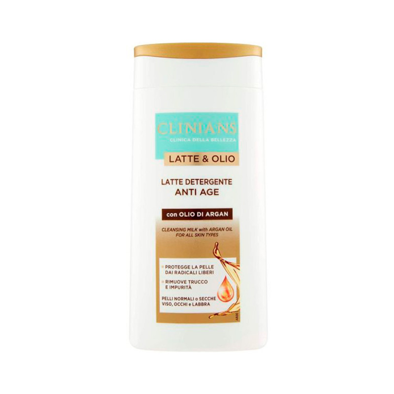 Leite de Limpeza Clinians com Óleo de Argan
