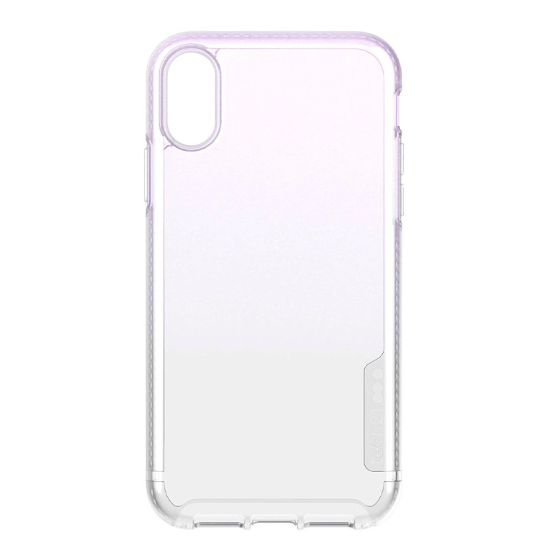 Case Tech21 iPhone XR Pure Shimmer Custodia Protettiva Rosa