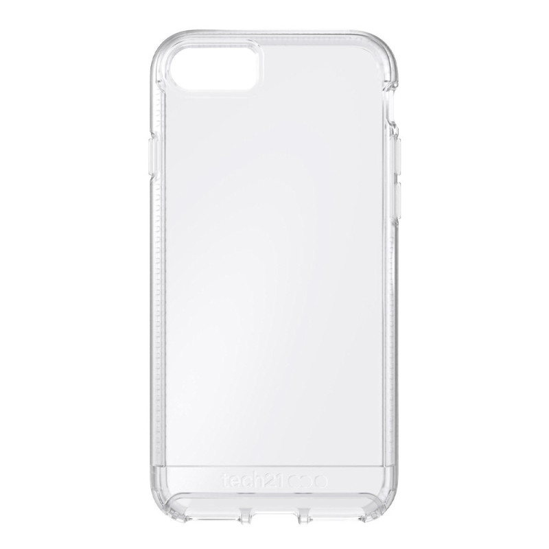 Case Tech21 para iPhone 8/7 - Impact Clear Series Slim Cover Clear/Frost