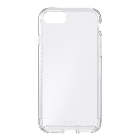 Case Tech21 para iPhone 8/7 - Impact Clear Series Slim Cover Clear/Frost