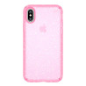Speck Presidio Clear + Glitter Case for iPhone X - Pink