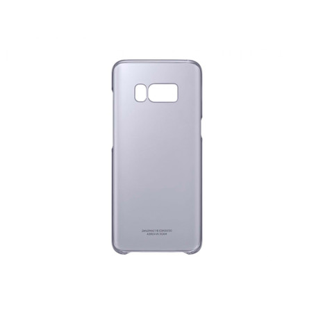 Funda Samsung S8 EF-QG950CSEGBR Clear Cover Silver - Protección