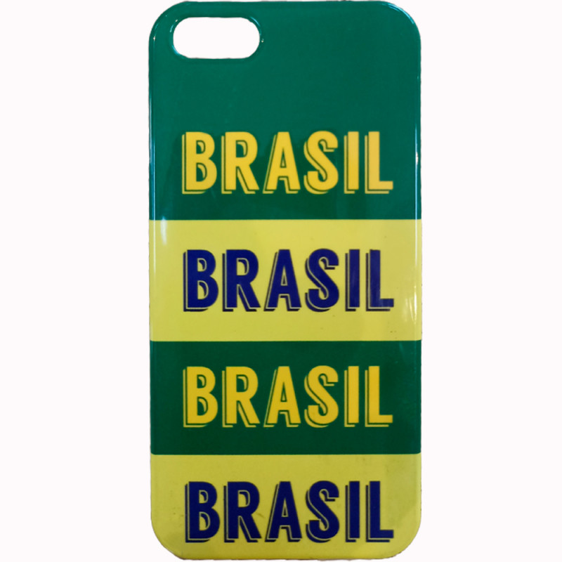 Capa Customic para iPhone 5s - Verde/Amarela
